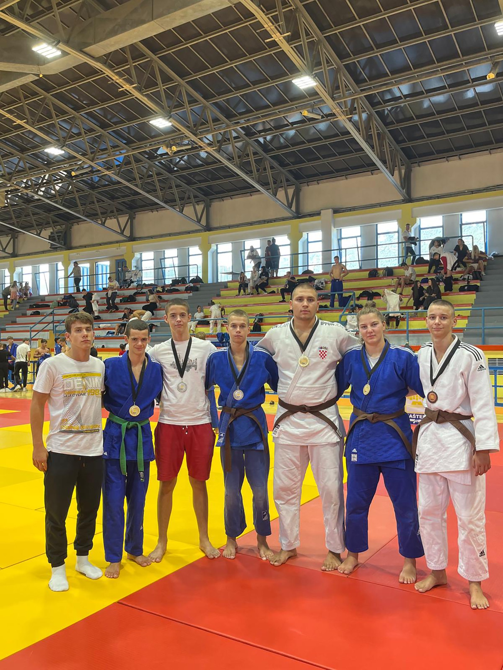 Sedam medalja za Judo klub Dubrovnik na Kaštela OPEN-u